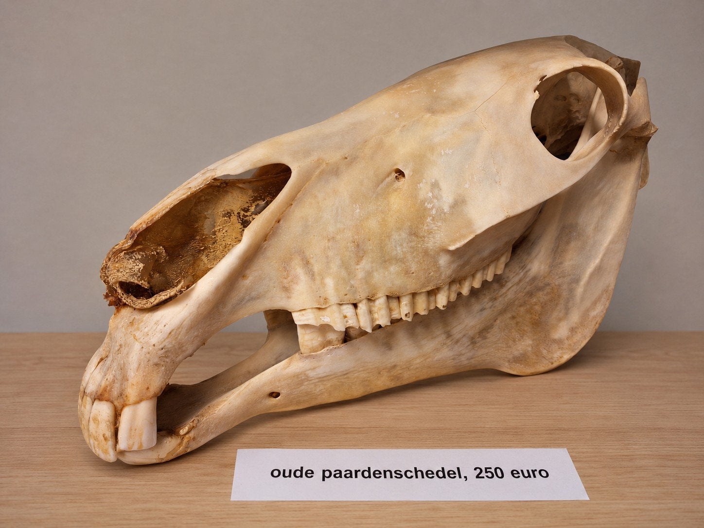 Paardenschedel, Ophalen of Verzenden, Beeldje of Figuurtje