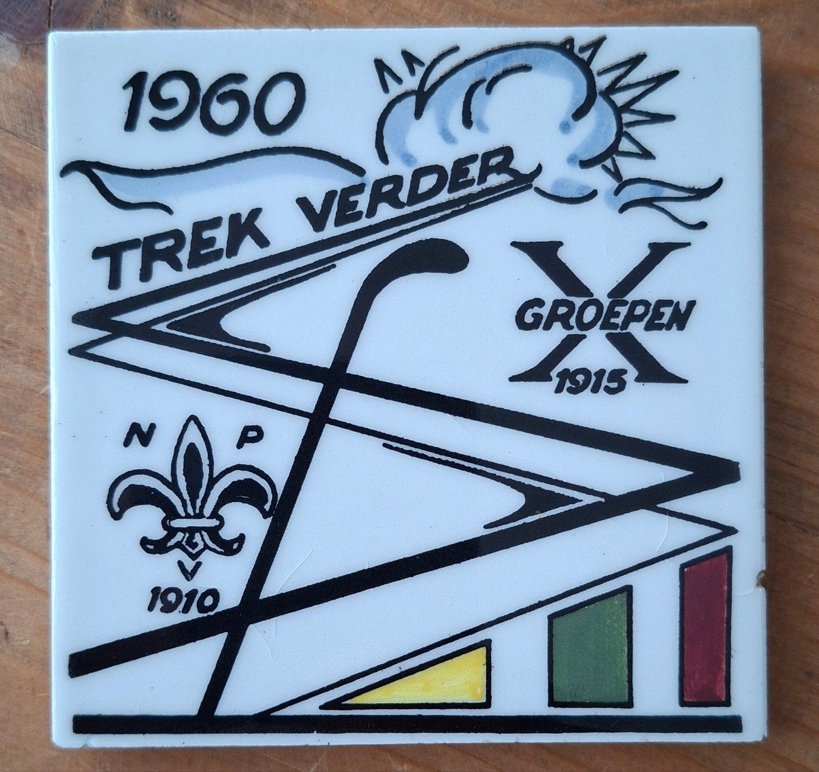 NPV Koempoelan X Groepen Padvinderij Scouting, Ophalen of Verzenden, Gebruikt, Overige typen