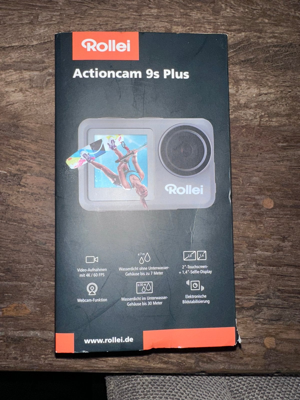 Rollei Actioncam 9s Plus - Nieuw in doos, Ophalen of Verzenden, Nieuw, Rollei