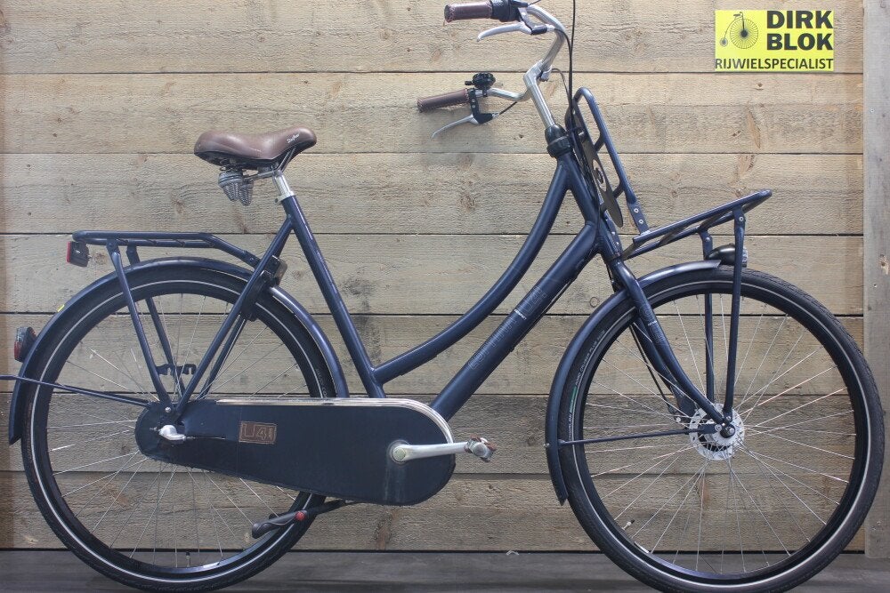 Cortina U4 transportfiets RB3 D57 Jeans Blue +3 mnd garantie, Niet ingevuld, Gebruikt, Niet ingevuld, Niet ingevuld