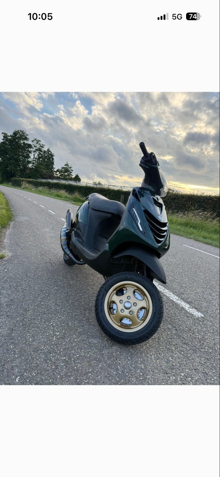 Piaggio Zip 172cc Malossi - DDL Pijp - Skipper Blok, Ophalen, Gebruikt, Maximaal 45 km/u, Zip