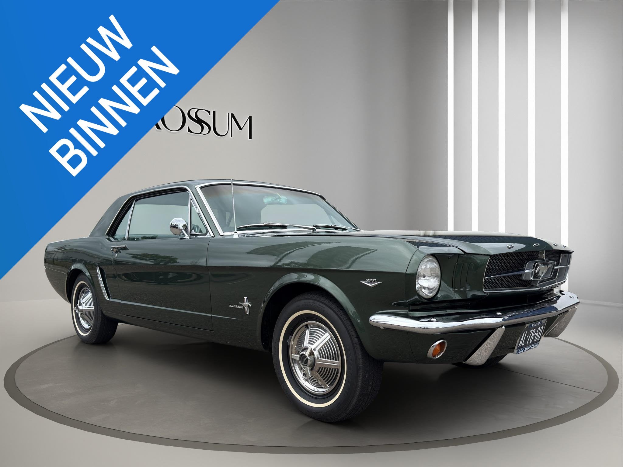 Ford Mustang 4.7 V8 C-code Hardtop Coupé | 289Ci | Automaat, Auto's, Automaat, 1330 kg, Gebruikt, 8 cilinders