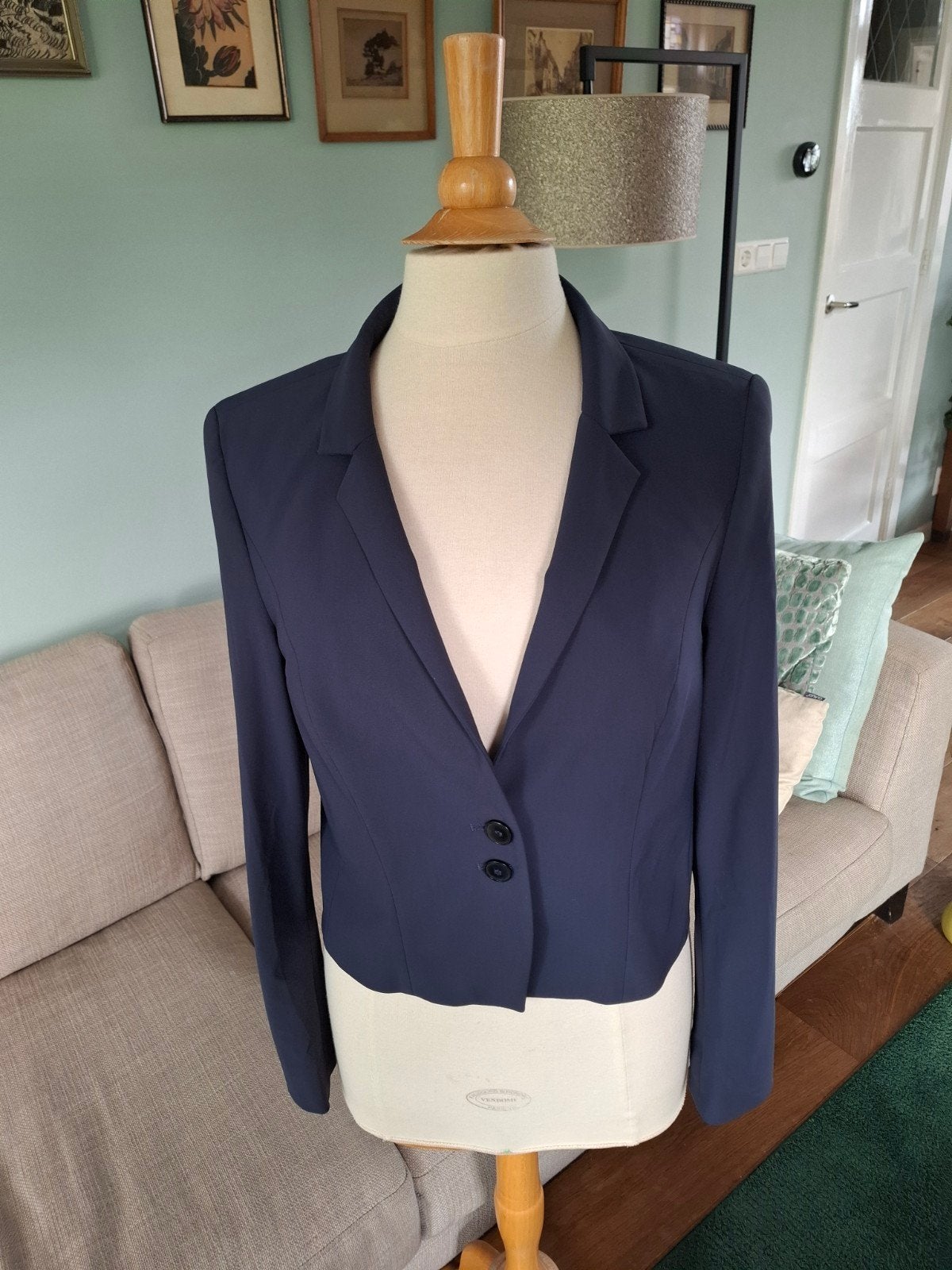 lilytime blazer maat 40, Maat 38/40 (M), Blauw, Ophalen of Verzenden, Zo goed als nieuw