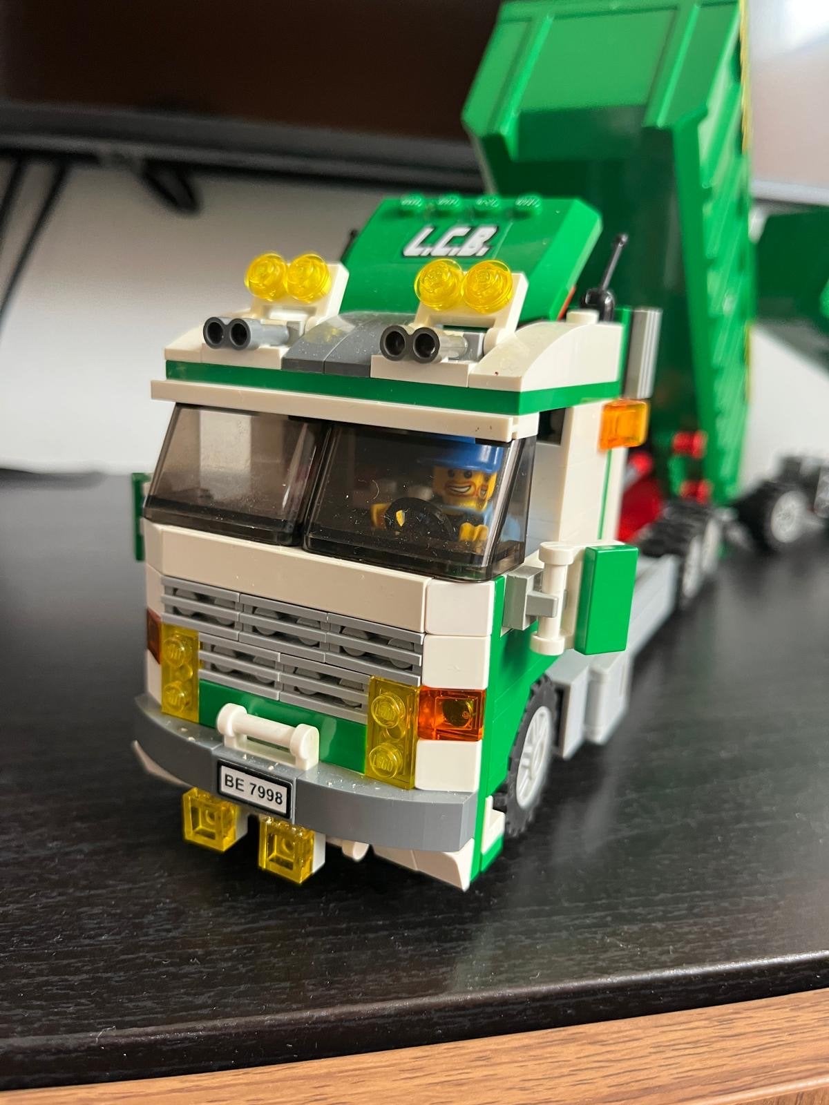 Lego City 7998 Vrachtwagen met aanhanger en containers, Ophalen of Verzenden, Zo goed als nieuw, Overige merken