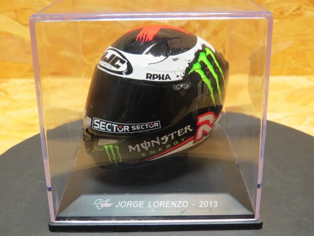 Jorge Lorenzo HJC helmet 2013 1:5, Barcelone, Serviceclientele@altaya.be, Overige typen, Nieuw