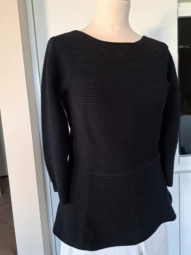 Mooi zwart tuniekje,kleed slank af.Maat 38, Ophalen of Verzenden, Zo goed als nieuw, Maat 38/40 (M), Zwart