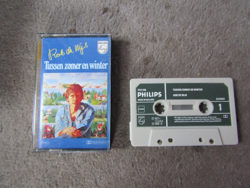 Cassette: Rob de Nijs - Tussen zomer en winter, Cd's en Dvd's, Gebruikt, 1 bandje, Ophalen of Verzenden, Origineel