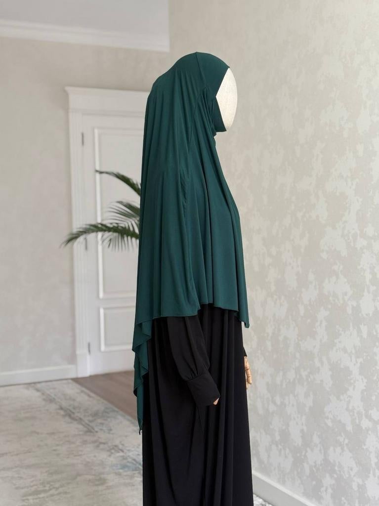 Khimar, khimaar, jilbab, jalaba, hijab, hijaab, sjaal, scarf, Overige typen, Zwart, Maat 46/48 (XL) of groter, Nieuw