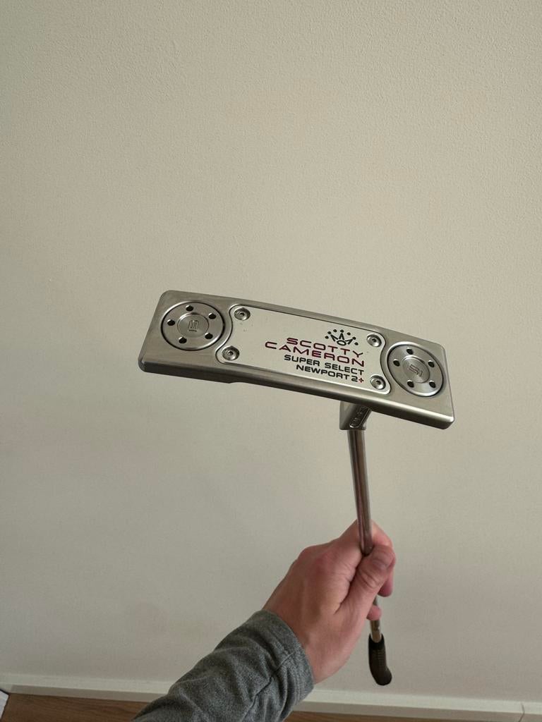 Scotty Cameron Super Select Newport 2+ Putter, Sport en Fitness, Golf, Ophalen of Verzenden, Zo goed als nieuw, Club, Overige merken