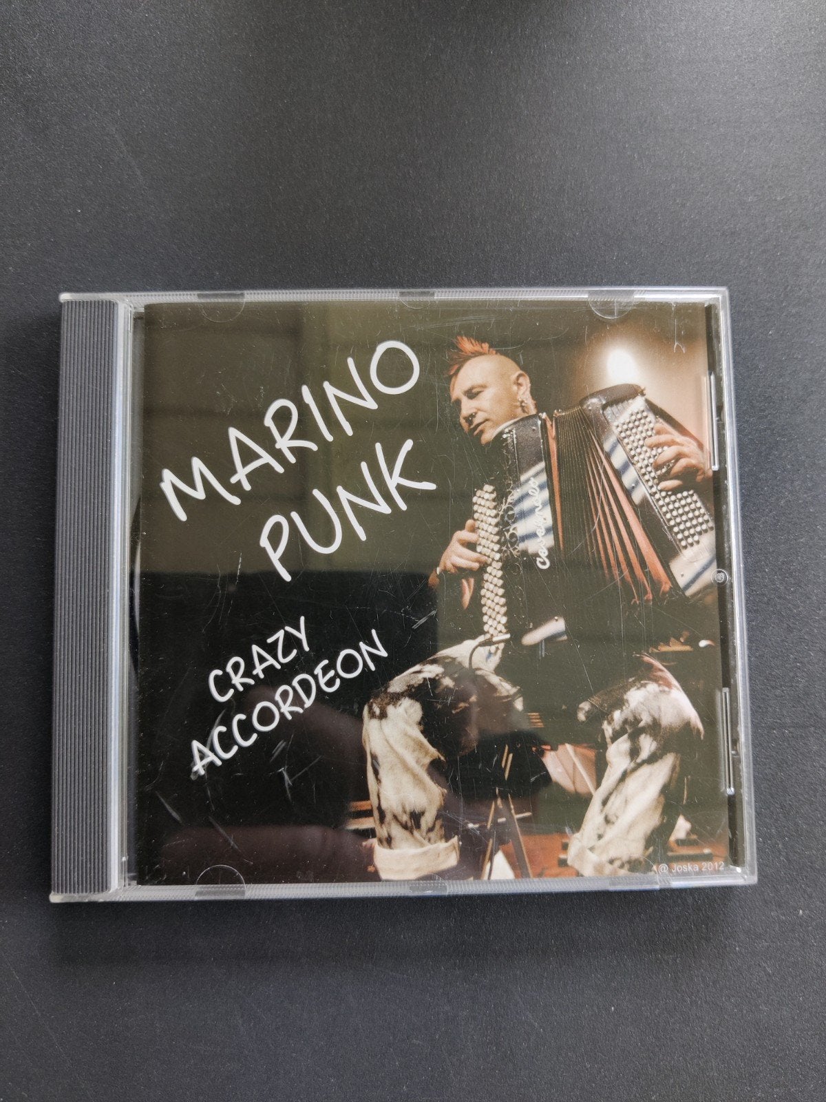 Marino Punk - Crazy Accordeon CD (2012), Ophalen of Verzenden, Gebruikt, Album, Inclusief doosje