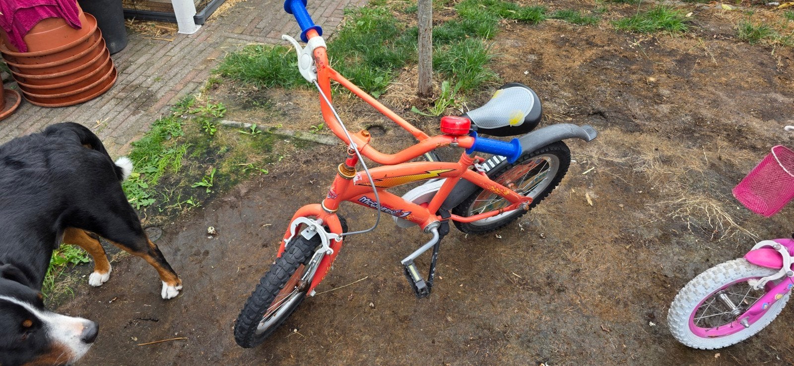 cars fiets  - Gebruikt, 16 inch, Ophalen, Gebruikt, Velgrem, 16 tot 20 inch