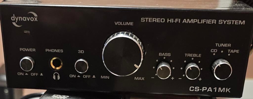 Dynavox Stereo Hi-Fi Versterker + Speakerset, Ophalen of Verzenden, Zo goed als nieuw, Overige merken