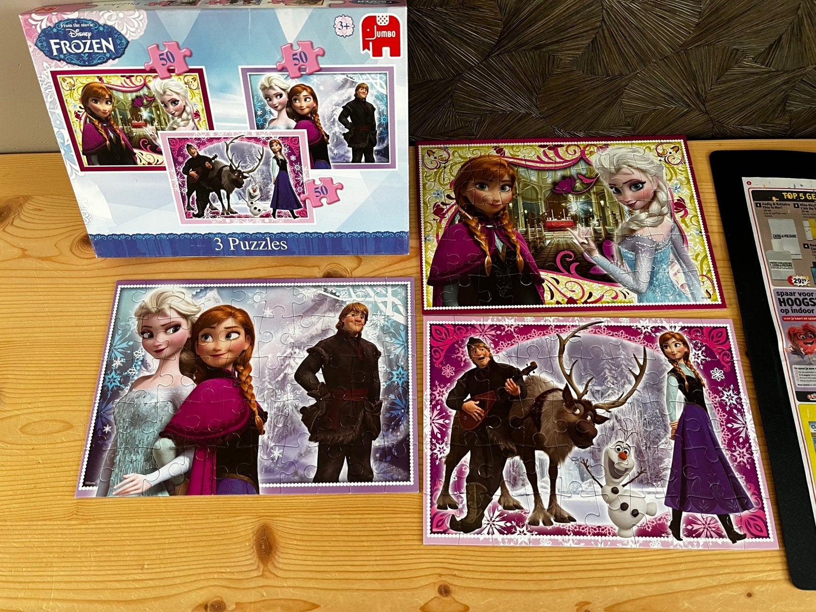 7 dozen kinder puzzels, Ophalen of Verzenden, Meer dan 50 stukjes, Gebruikt, 4 tot 6 jaar