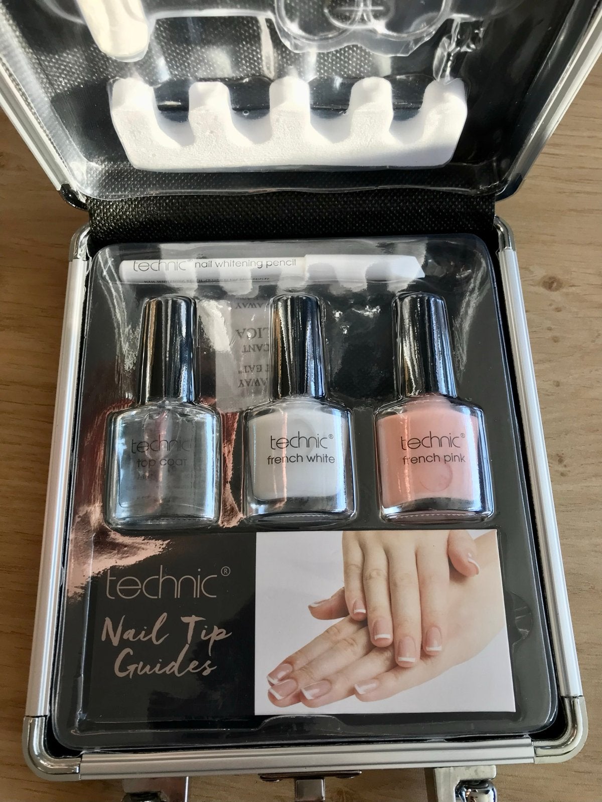 Technic French Manicure & Pedicure Set in Koffer, Ophalen of Verzenden, Nieuw, Overige typen