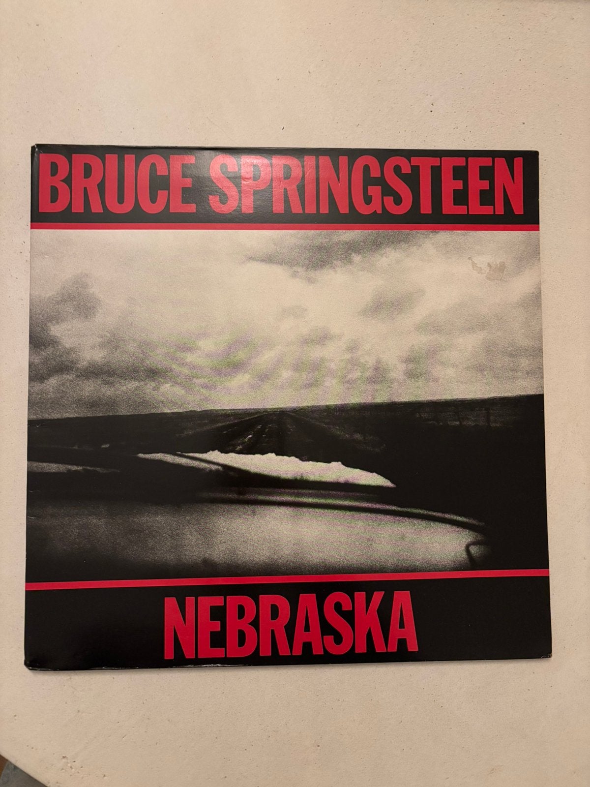 Lp bruce springsteen - nebraska vinyl: near mint!, Ophalen of Verzenden, Zo goed als nieuw, 12 inch, Poprock
