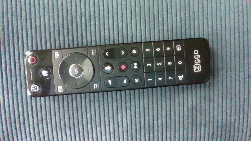Ziggo Next Mini afstandsbediening, Ophalen of Verzenden, Zo goed als nieuw, Origineel, Mediaspeler
