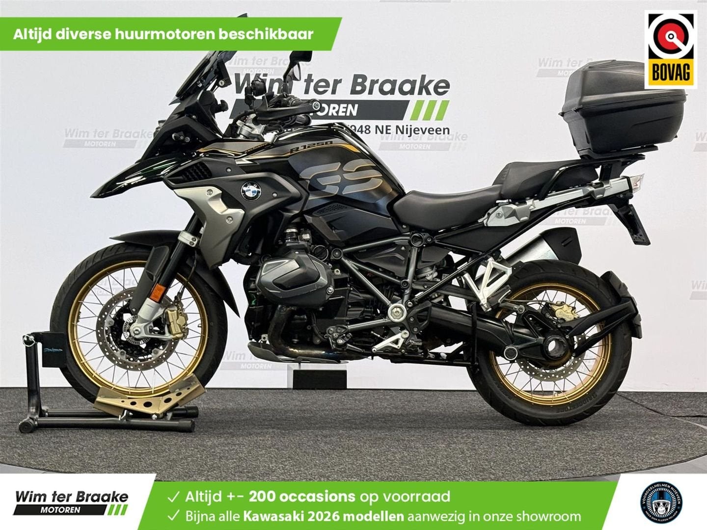 BMW R 1250 GS ABS (bj 2019) 35,342 km, 2 cilinders, 1254 cc, Motorrijbewijs A, Bedrijf
