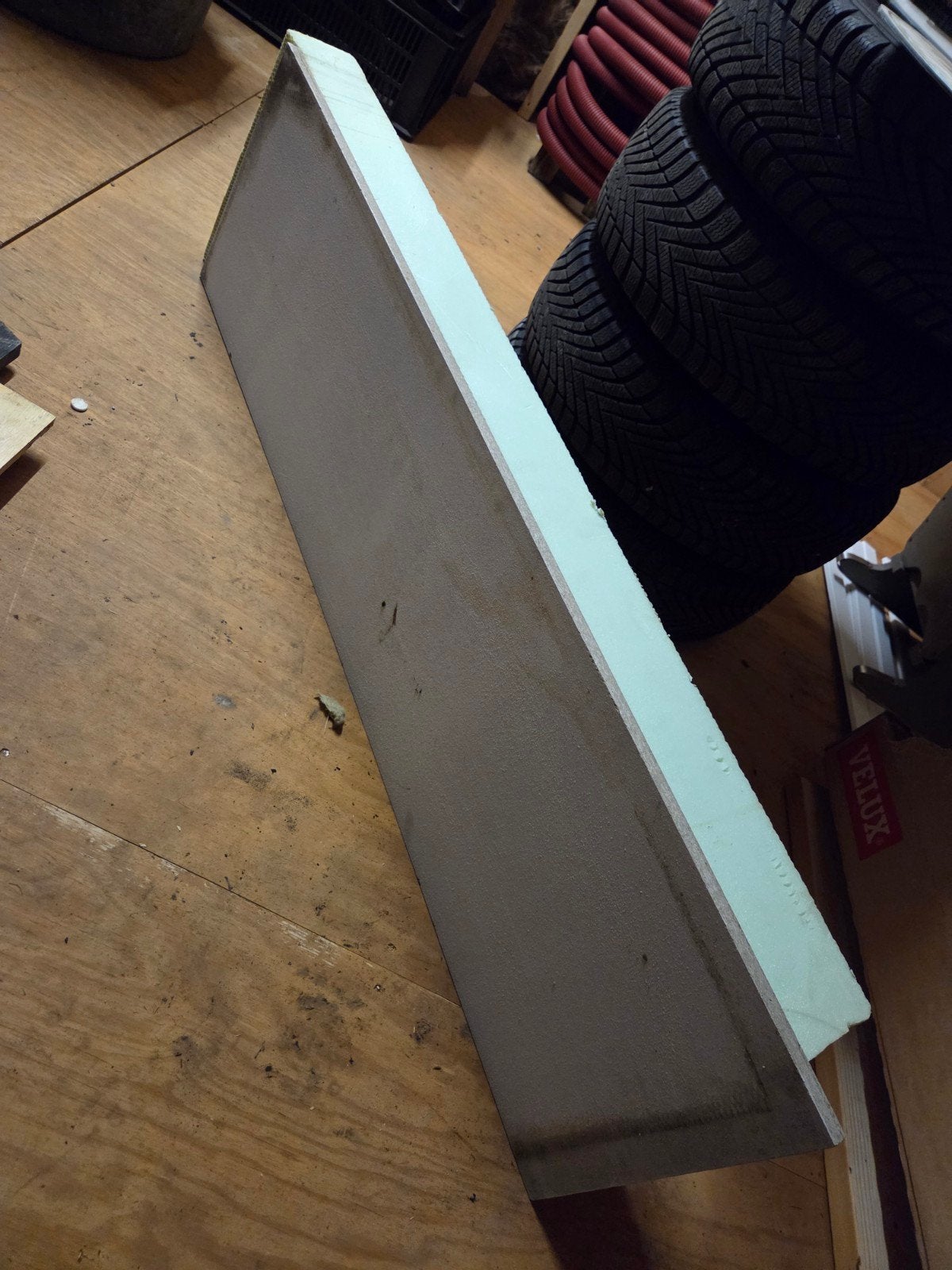Kantplanken 100mm dik 350mm hoog 4st, Ophalen, Zo goed als nieuw