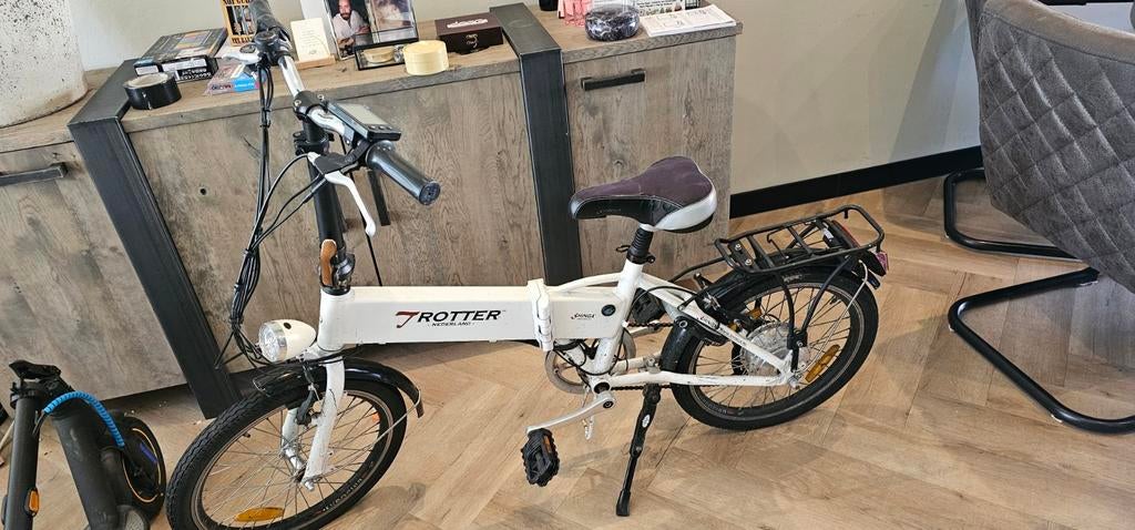 Trotter Shinga Opvouwbare E-Bike, Minder dan 30 km per accu, Gebruikt, Minder dan 47 cm, Ophalen
