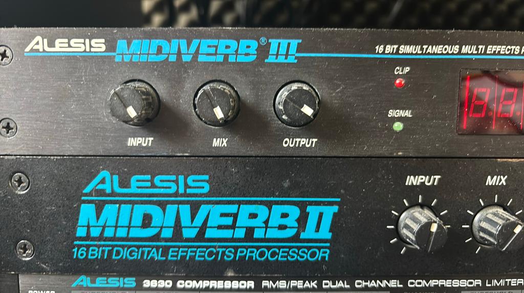 Alesis Midiverb II + III, Ophalen of Verzenden, Gebruikt