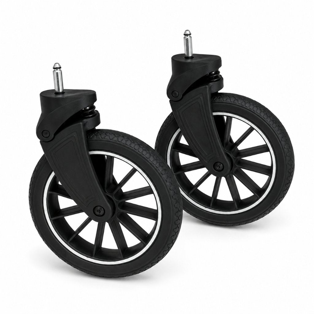 Deryan Elena Twin buggy voorwielen compleet set van 2, Overige merken, ., Nieuw, Ophalen of Verzenden