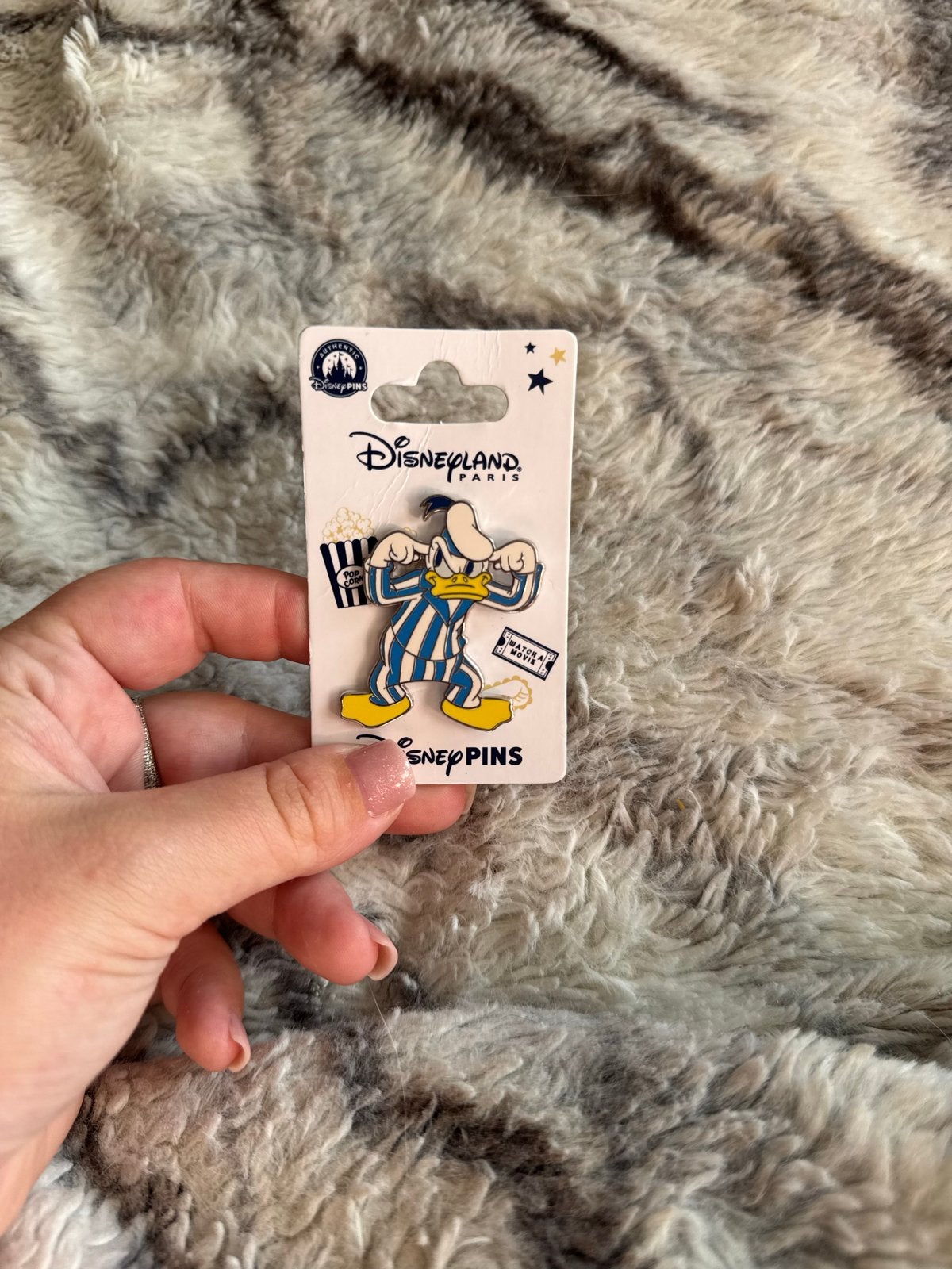 Donald Disney Pin - Disneyland Parijs, Ophalen of Verzenden, Goofy of Pluto, Nieuw, Overige typen
