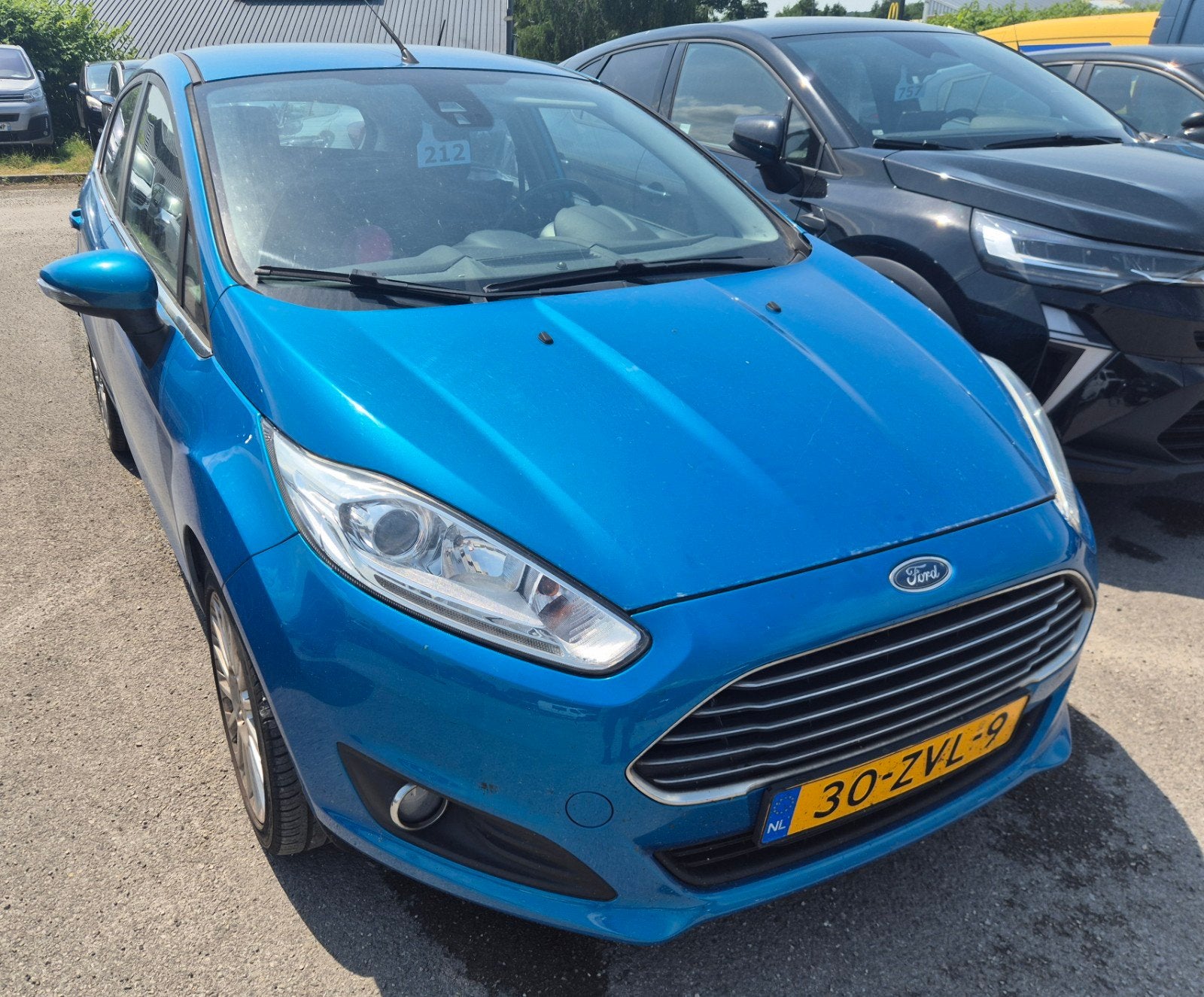 Ford Fiësta 1.0 74KW/100PK 5D 2013 loop of sloop, Ophalen, Voor, Ford, Deur