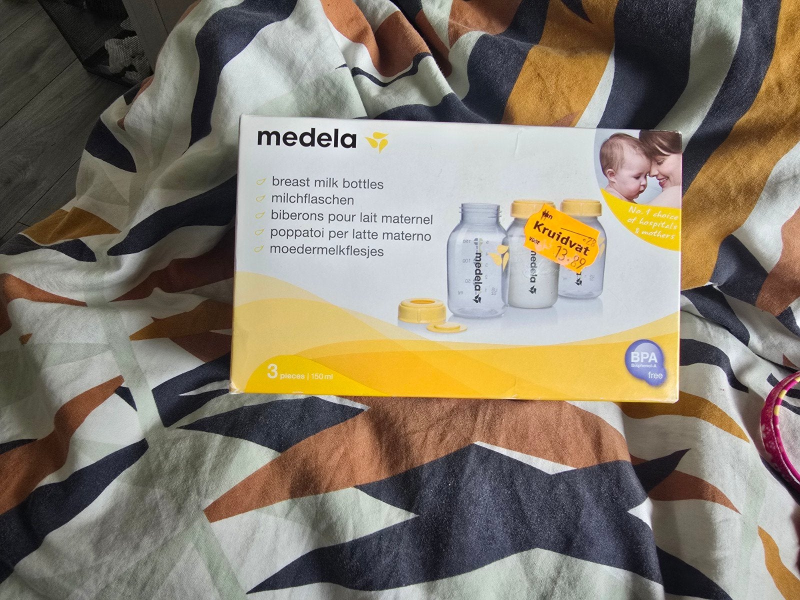 Medela moedermelk flesjes/borstvoeding flesjes., Medela, Nieuw, Borstkolf, Ophalen of Verzenden