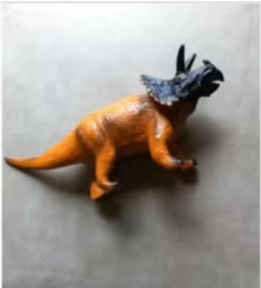 Dino Saurus zachte kwaliteit oranje/zwart lengte 35 cm, Ophalen of Verzenden, Zo goed als nieuw, Beeldje of Figuurtje