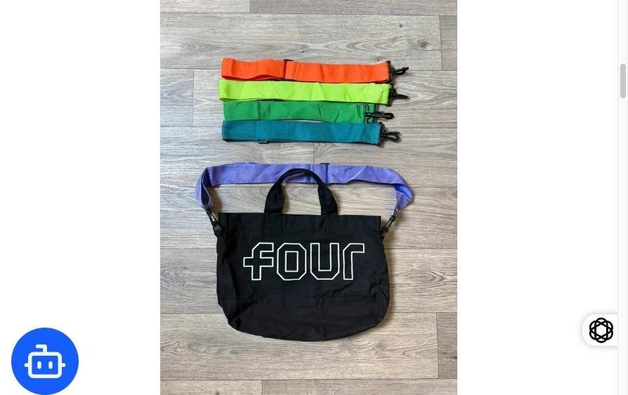Four Amsterdam Tas Zwart Multi, Ophalen of Verzenden, Zo goed als nieuw, Heren