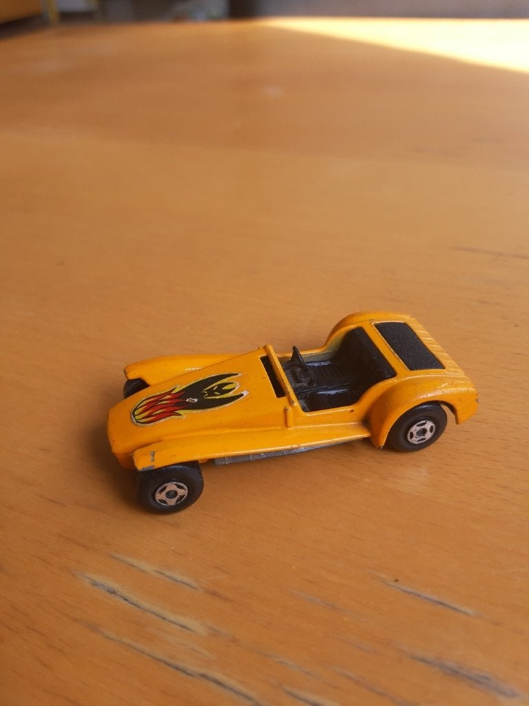 Matchbox nummer 60 Lotus Super Seven, Ophalen of Verzenden, Gebruikt, Auto