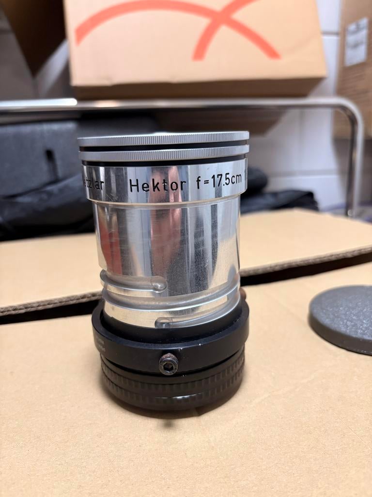 Leitz Hektor 175mm f2.5 (Pentax67), Ophalen, Gebruikt