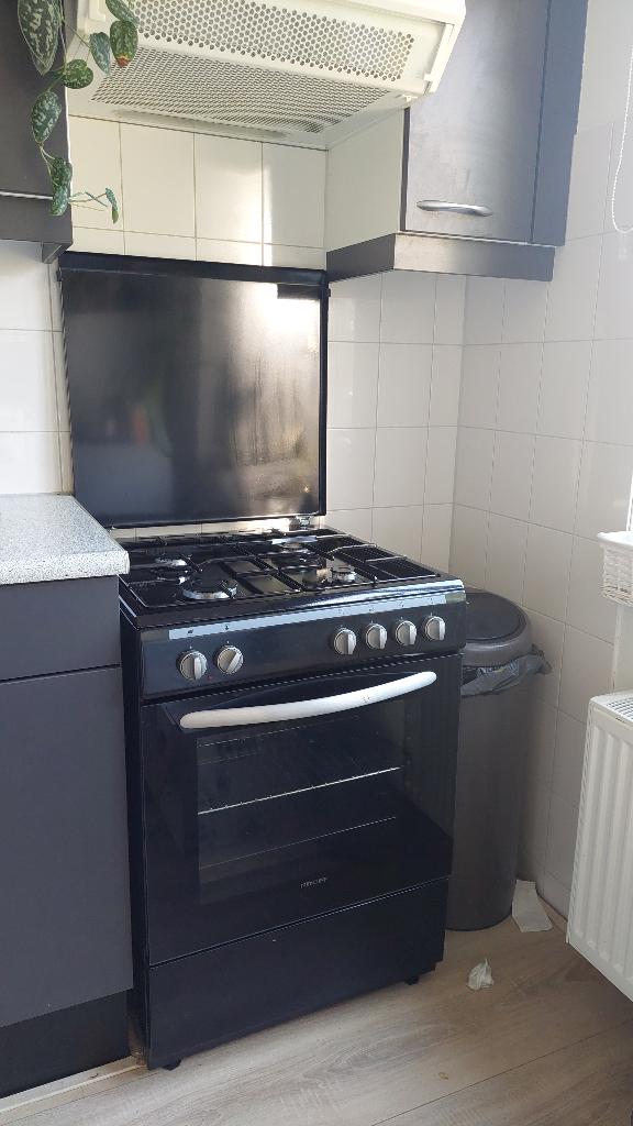 gasfornuis  Proff 60cm incl Hetelucht oven Met garantie !, Witgoed en Apparatuur, Fornuizen, Ophalen, Hete lucht, 60 cm of meer