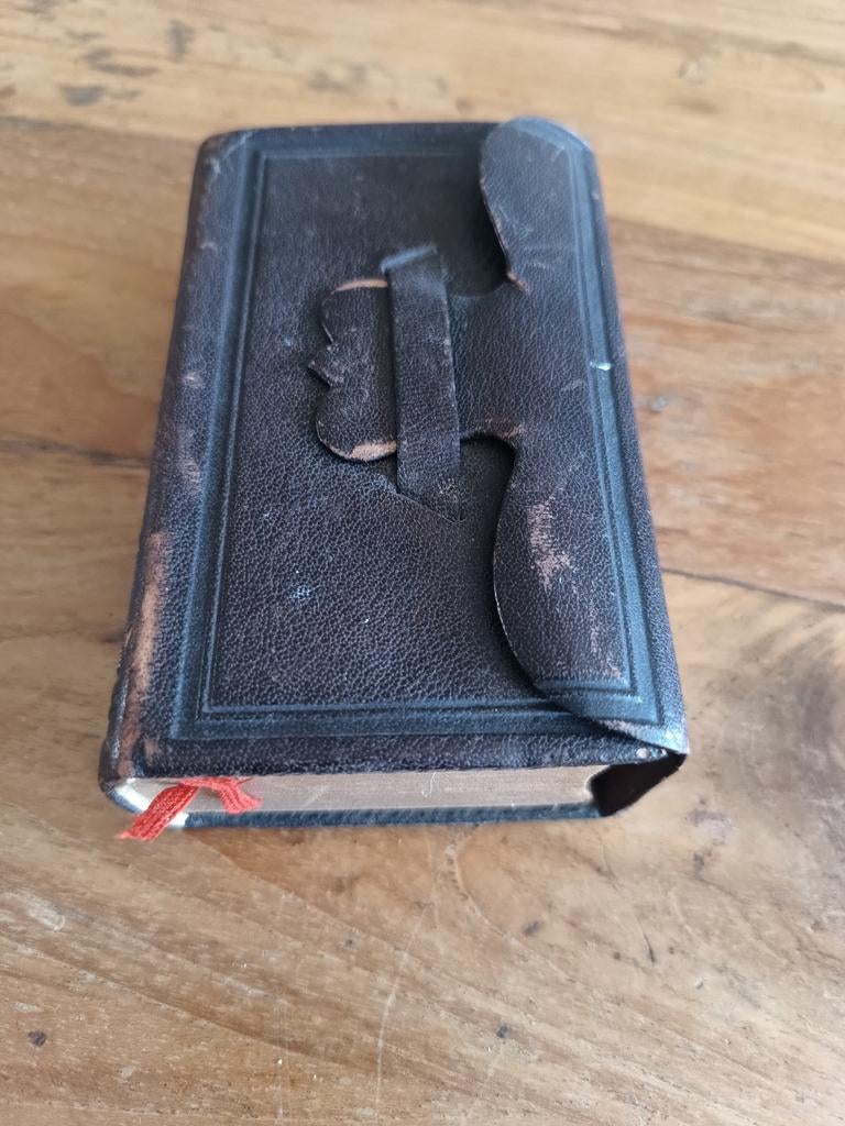 Hele oude Bijbel het De nieuwe Testament 1884 goud op snee, Ophalen of Verzenden