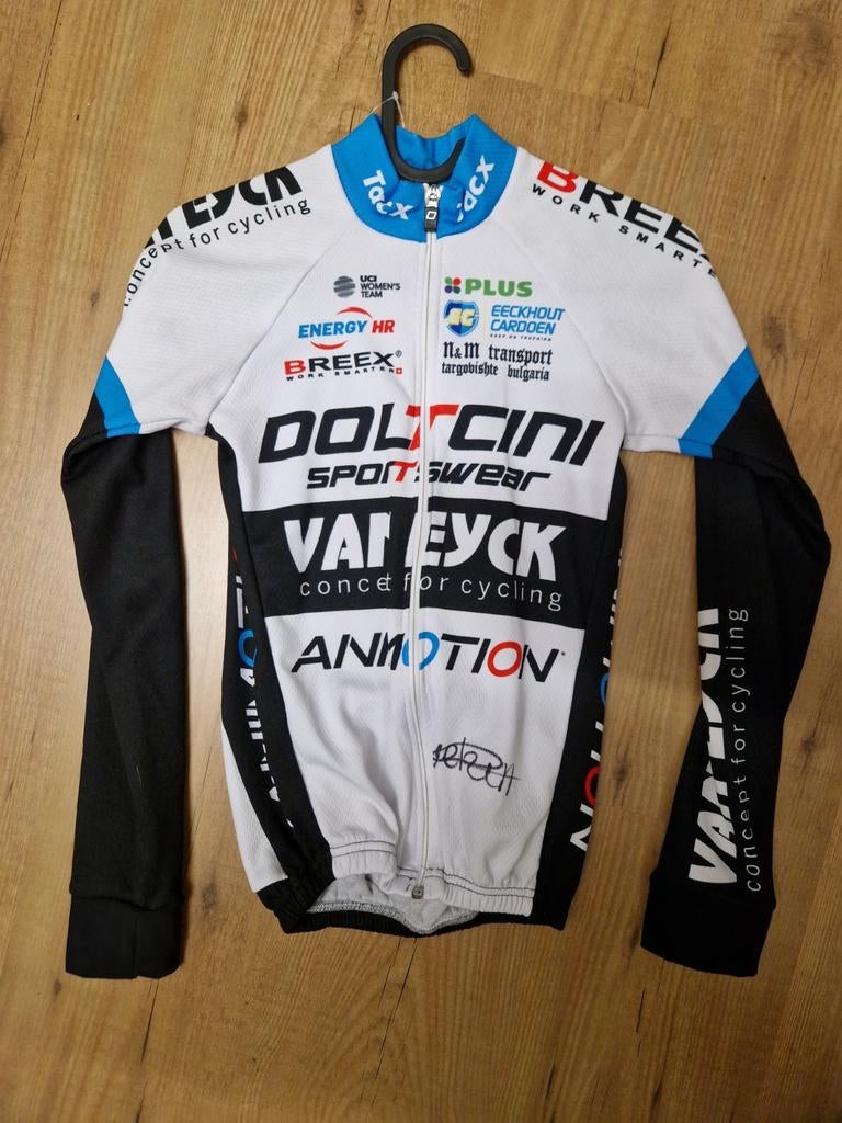 Wielershirt doltcini-van eyck gesigneerd, Verzenden, Buitenlandse clubs, Shirt