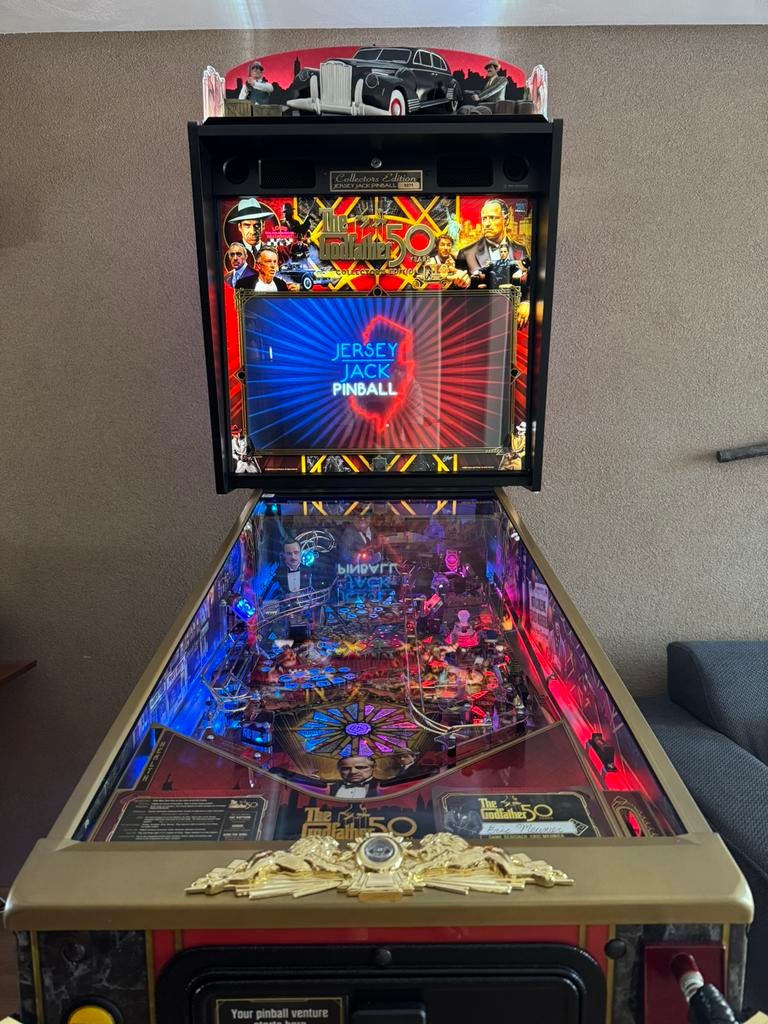 Godfather CE edition, Verzamelen, Automaten | Flipperkasten, Zo goed als nieuw, Ophalen, Overige merken, Dot-matrix