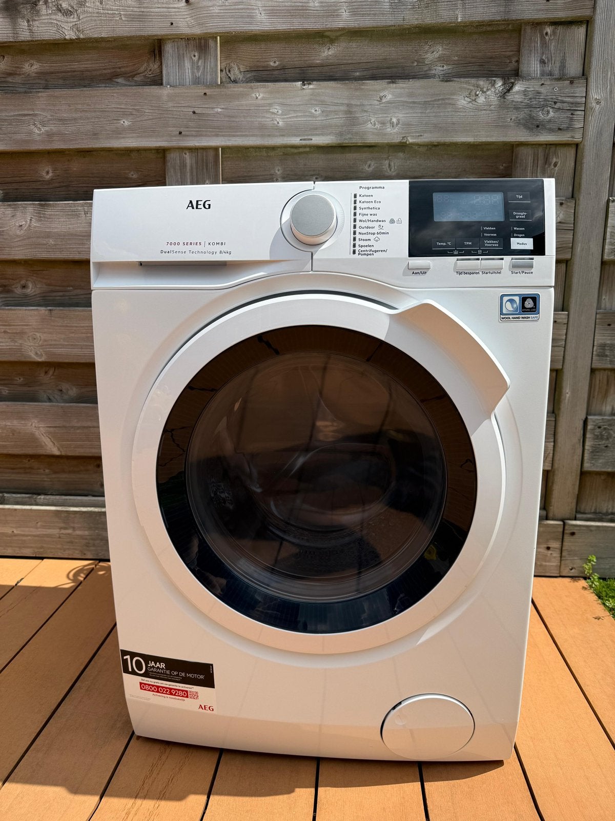 Z.G.A.N. AEG Lavamat 7000 serie wasmachine 8kg & alle opties, Witgoed en Apparatuur, Wasmachines, Ophalen, 8 tot 10 kg, Voorlader