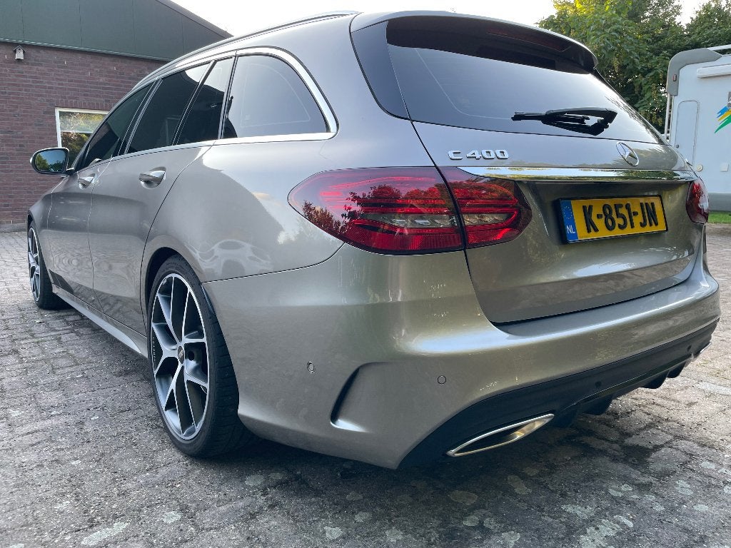 Mercedes-Benz C-Klasse C400 4MATIC 9G-TRONIC MODELJR 2019, Auto's, Mercedes-Benz, Automaat, 1800 kg, Zwart, 2996 cc