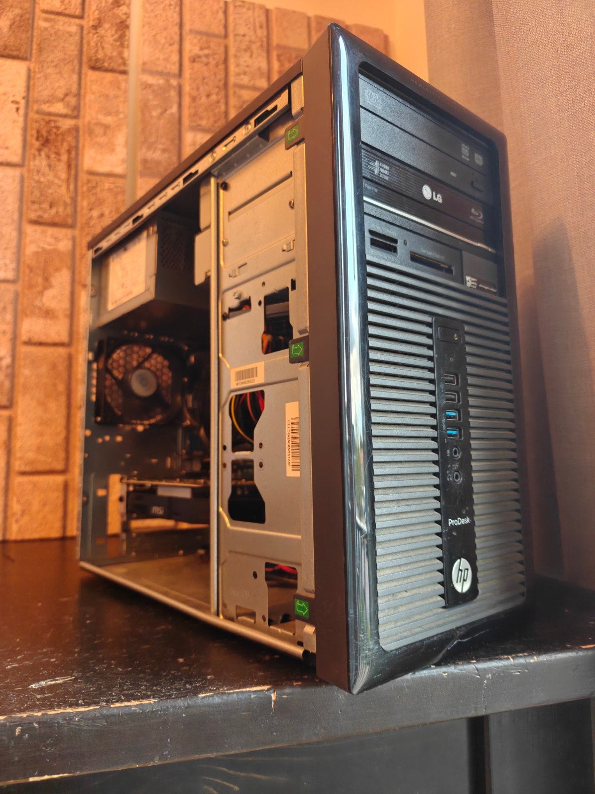 HP Budget Gaming PC i5-4430 GTX 1050 16GB RAM SSD/HDD, Ophalen of Verzenden, Zo goed als nieuw, Gaming, HDD