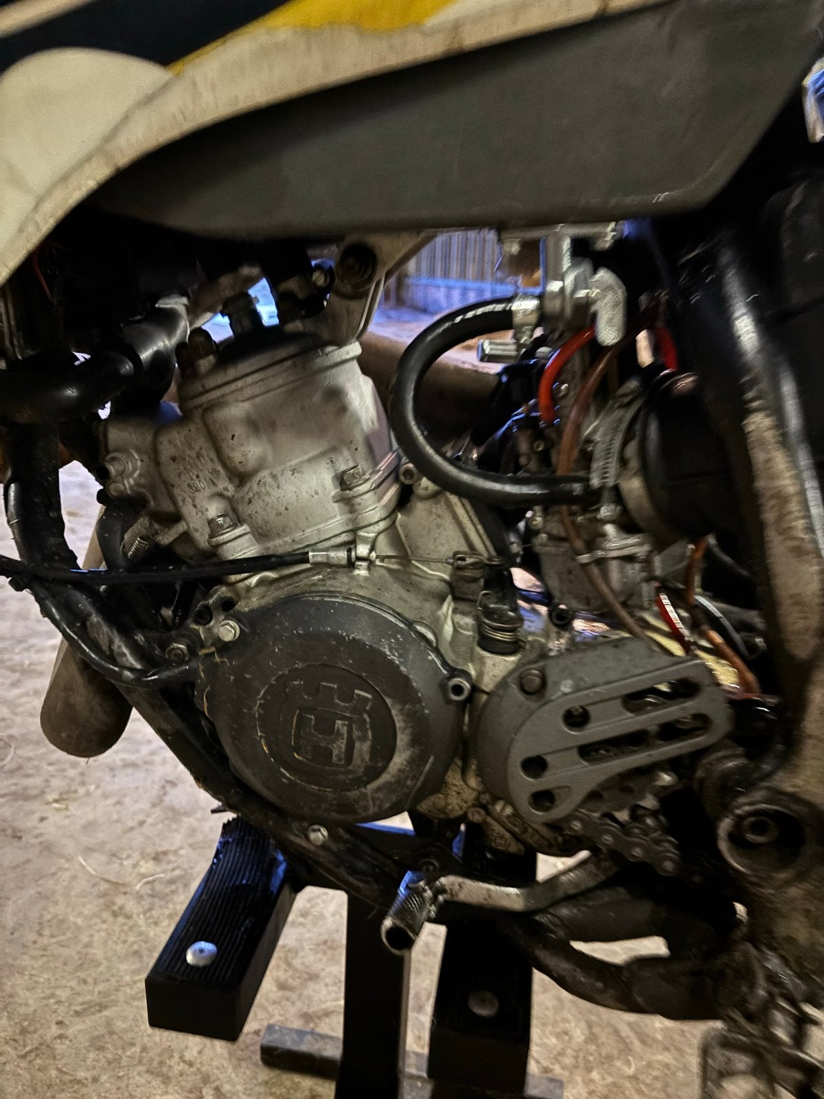 Husqvarna 125cc tweetakt crossmotor 1998, Ophalen of Verzenden