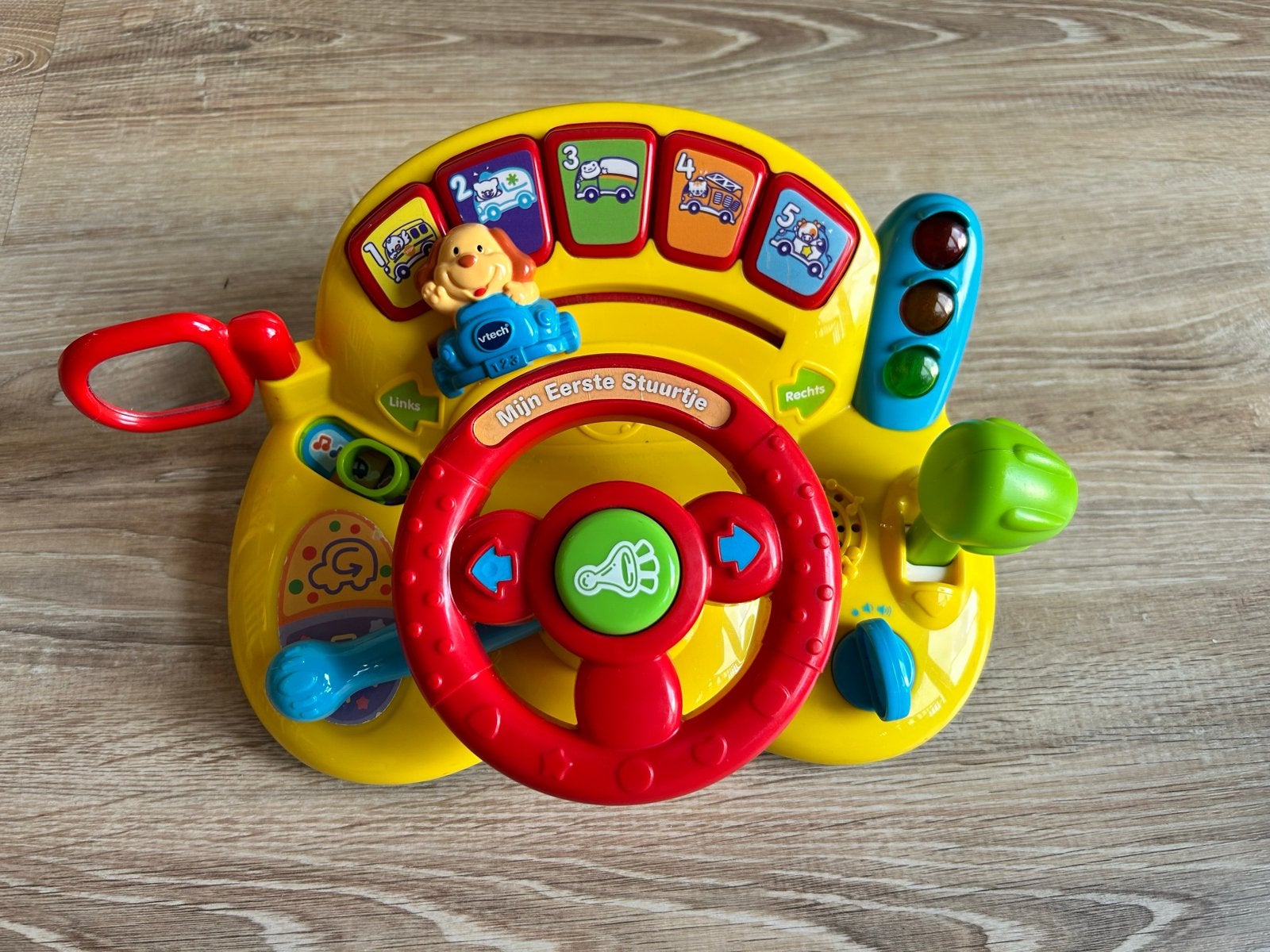 VTech Mijn Eerste Stuurtje, Kinderen en Baby's, Ophalen of Verzenden, Gebruikt, Auto, Met licht