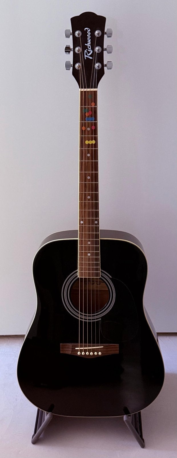 Richwood Artist Series akoestische gitaar + accessoires, Ophalen of Verzenden, Zo goed als nieuw, Western- of Steelstringgitaar