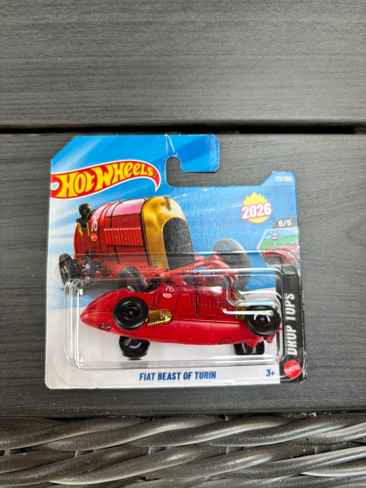 Hotwheels fiat beast of turin, Ophalen of Verzenden, Zo goed als nieuw, Auto