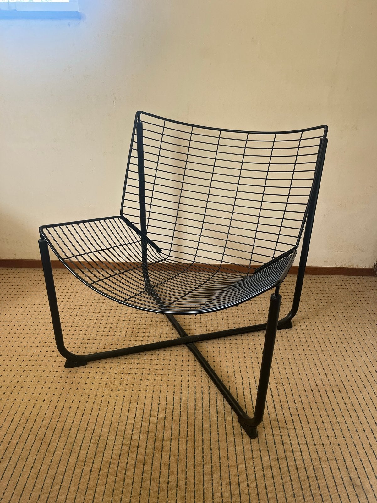 IKEA Skålboda draadstoel, zwart, modern design, Ophalen, Gebruikt, Zwart, Metaal