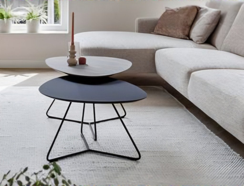 Bree's New World Twinny coffeetables, Ophalen, Kunststof, Gebruikt, 50 tot 100 cm