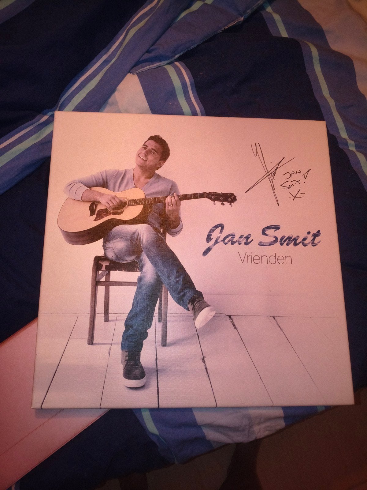 Jan Smit - Vrienden (Gesigneerd Canvas), Ophalen of Verzenden, Zo goed als nieuw, Gesigneerd