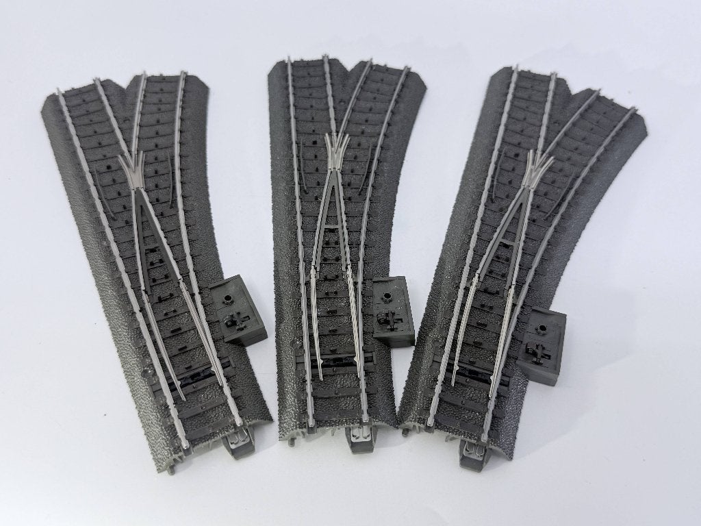 Marklin 24612 - Wissel rechts (3 stuks), Hobby en Vrije tijd, Modeltreinen | H0, Wisselstroom, Marklin, Rails, Ophalen of Verzenden