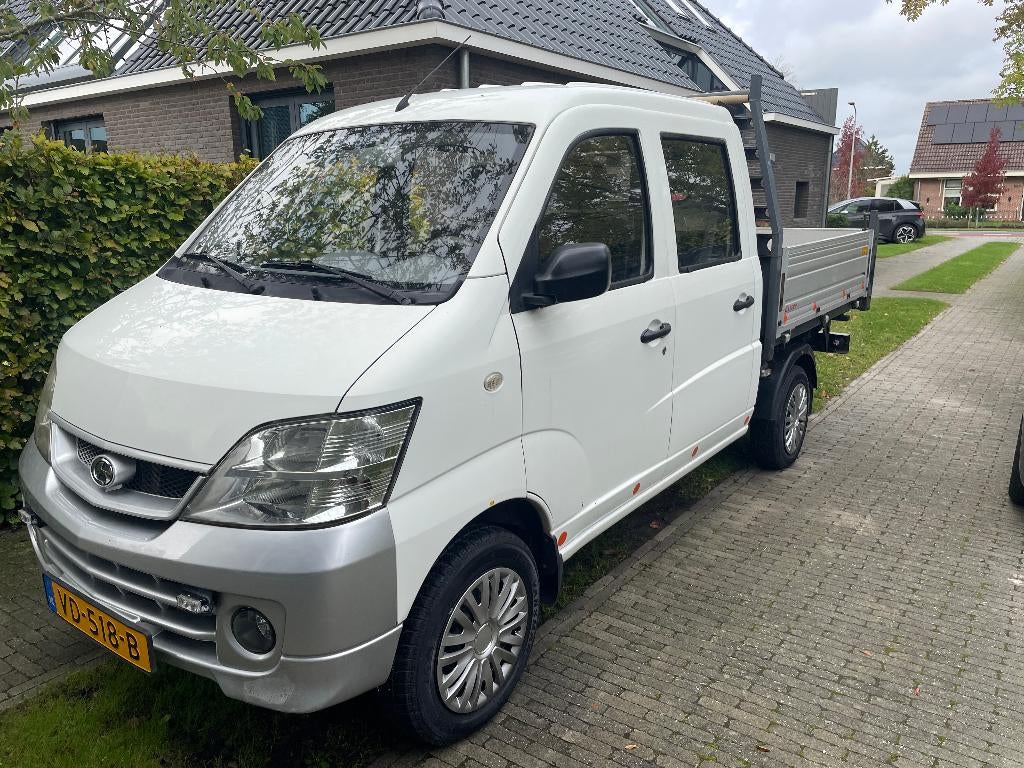 Jingdezhen Changhe Freedom, 3 weg kipper, Piaggio porter, Piaggio, 53 pk, Zwart, 4 stoelen