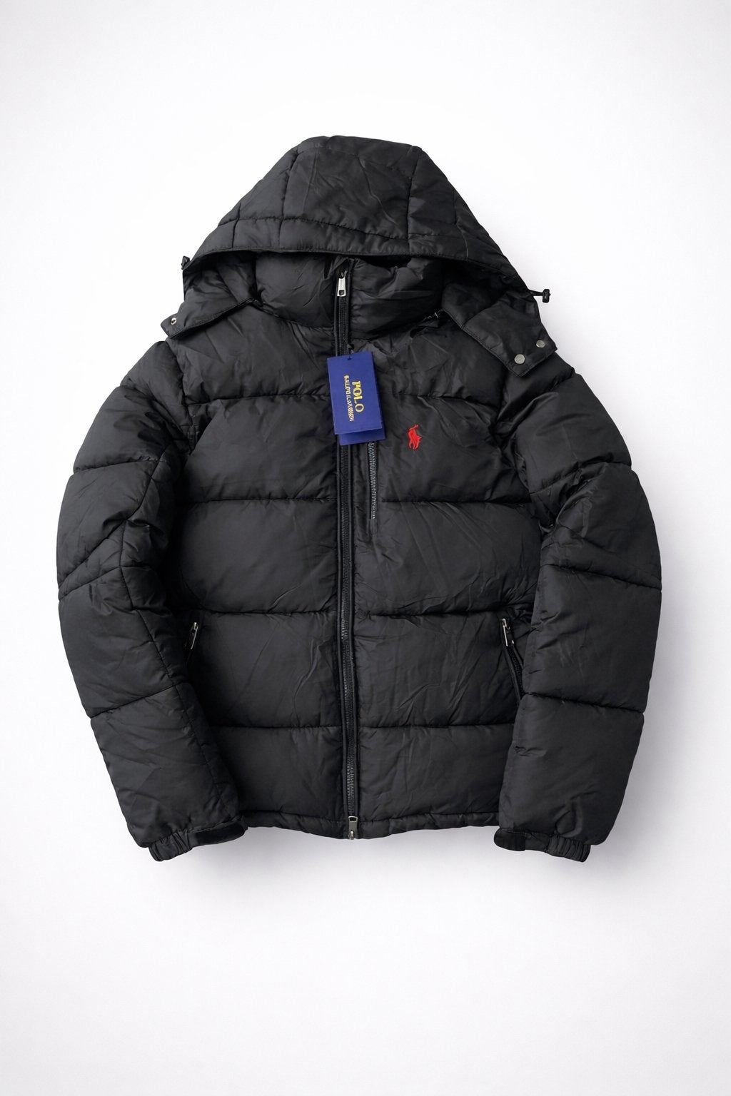 Ralphlauren jas, Ophalen of Verzenden, Zo goed als nieuw, Maat 48/50 (M), Zwart