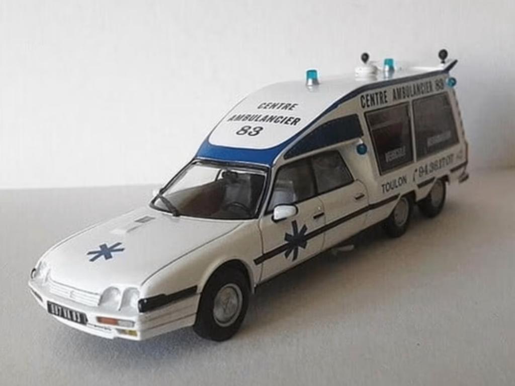 Citroen CX Tissier ambulance 1975 1/43 Utilitaires Citroen 8, Verzenden, Nieuw, Auto, Overige merken